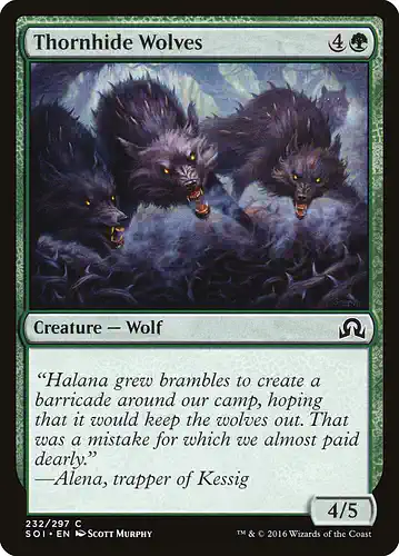 Thornhide Wolves - soi Spoiler
