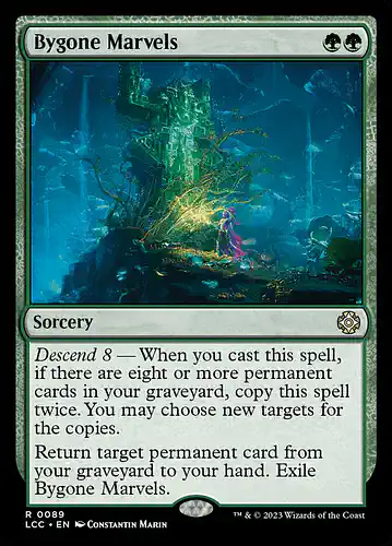 Bygone Marvels - lcc Spoiler