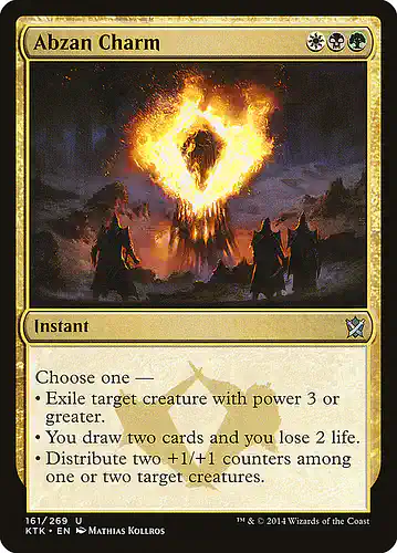 Abzan Charm - ktk Spoiler