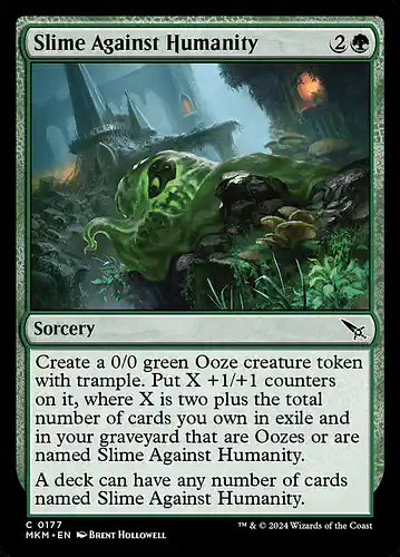 Slime Against Humanity - mkm Spoiler