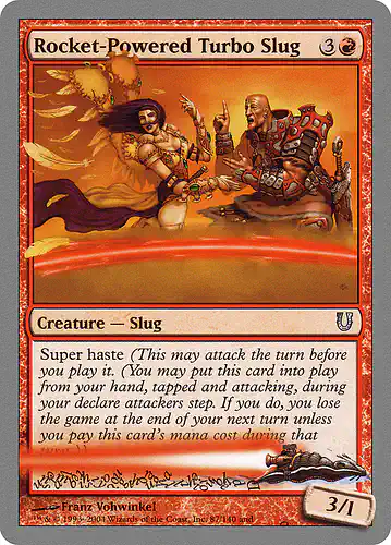 Rocket-Powered Turbo Slug - unh Spoiler