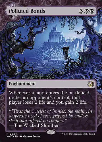 Polluted Bonds - wot Spoiler