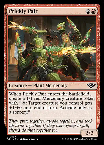 Prickly Pair - otj Spoiler