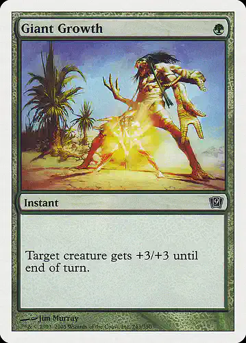 Giant Growth - 9ed Spoiler