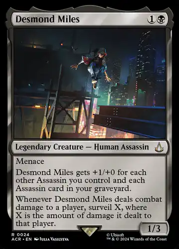 Desmond Miles - acr Spoiler