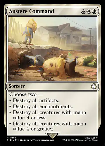 Austere Command - pip Spoiler