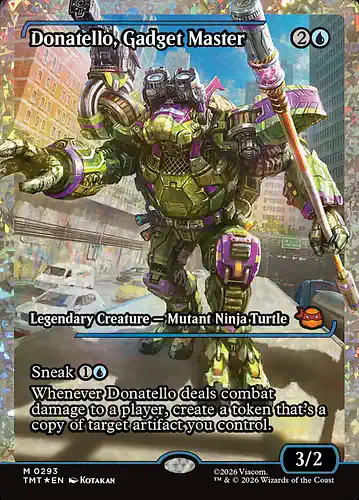 Donatello, Gadget Master - tmt Spoiler