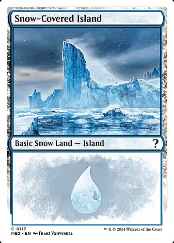 Snow-Covered Island - mb2 Spoiler