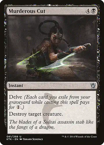Murderous Cut - ktk Spoiler