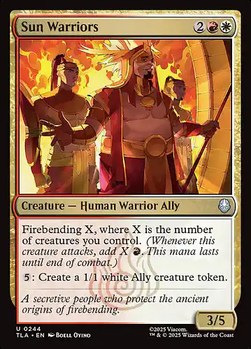 Sun Warriors - tla Spoiler