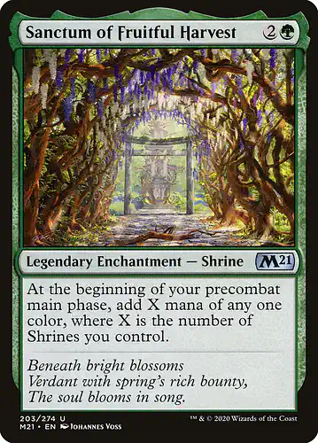 Sanctum of Fruitful Harvest - m21 Spoiler