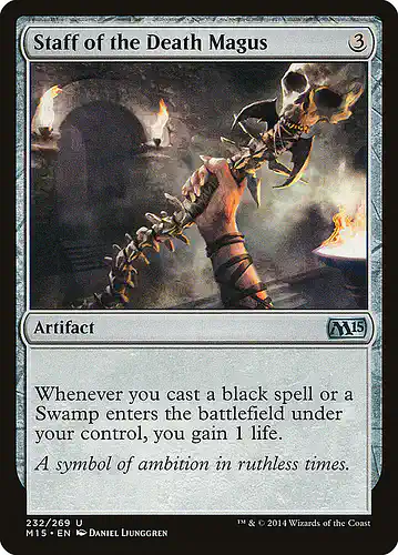 Staff of the Death Magus - m15 Spoiler