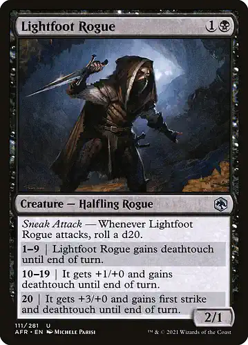 Lightfoot Rogue - afr Spoiler