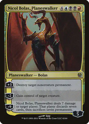 Nicol Bolas, Planeswalker - ddh Spoiler