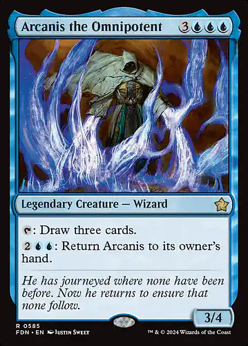Arcanis the Omnipotent - fdn Spoiler