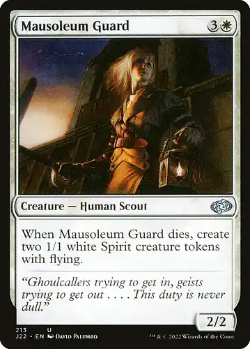 Mausoleum Guard - j22 Spoiler