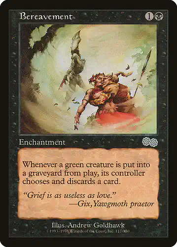 Bereavement - usg Spoiler