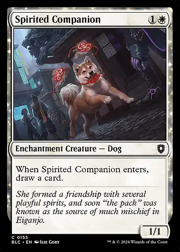 Spirited Companion - blc Spoiler