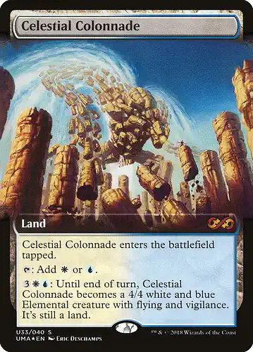 Celestial Colonnade - uma Spoiler