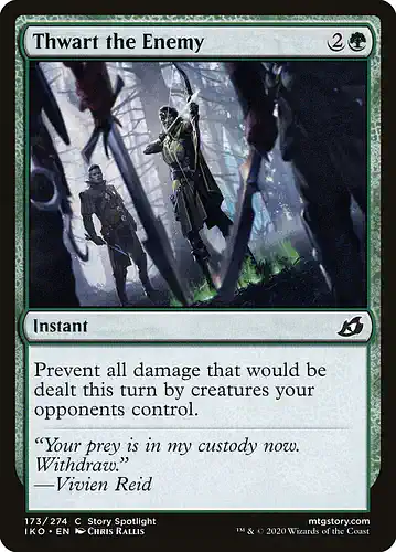 Thwart the Enemy - iko Spoiler