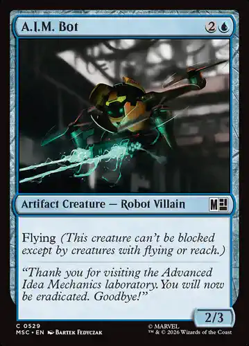 A.I.M. Bot - msc Spoiler