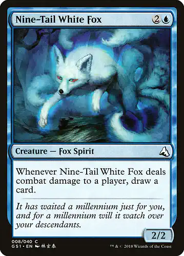 Nine-Tail White Fox - gs1 Spoiler