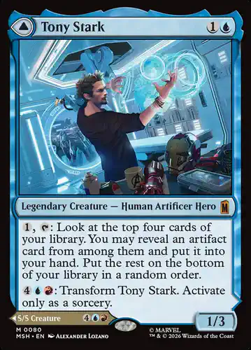 Tony Stark - msh Spoiler