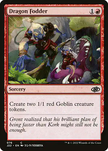 Dragon Fodder - j22 Spoiler