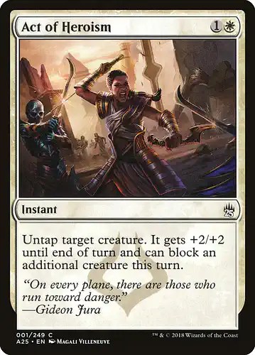 Act of Heroism - a25 Spoiler