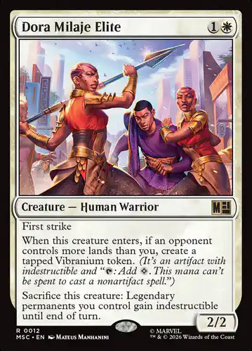 Dora Milaje Elite - msc Spoiler
