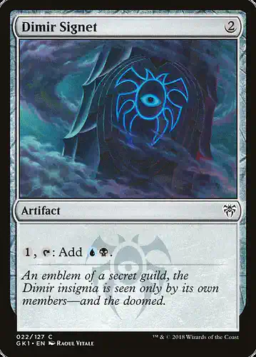 Dimir Signet - gk1 Spoiler