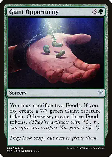 Giant Opportunity - eld Spoiler