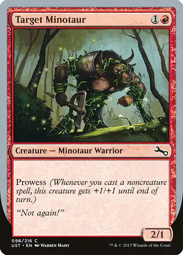 Target Minotaur - ust Spoiler