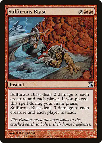 Sulfurous Blast - tsp Spoiler