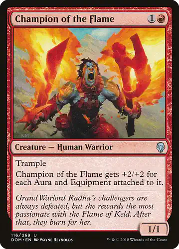 Champion of the Flame - dom Spoiler