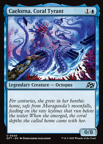 Caelorna, Coral Tyrant - dft Spoiler