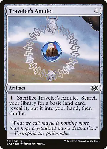 Traveler's Amulet - 2x2 Spoiler