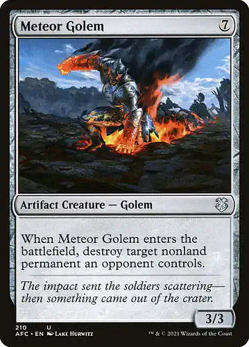 Meteor Golem - afc Spoiler
