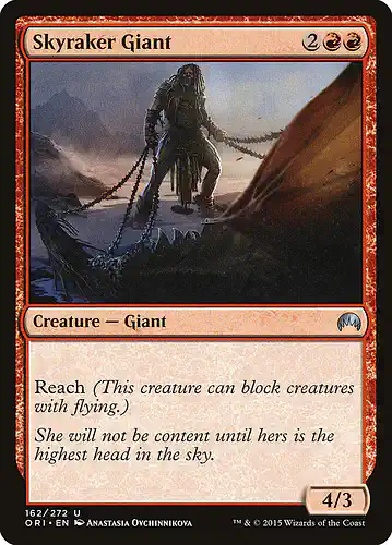 Skyraker Giant - ori Spoiler