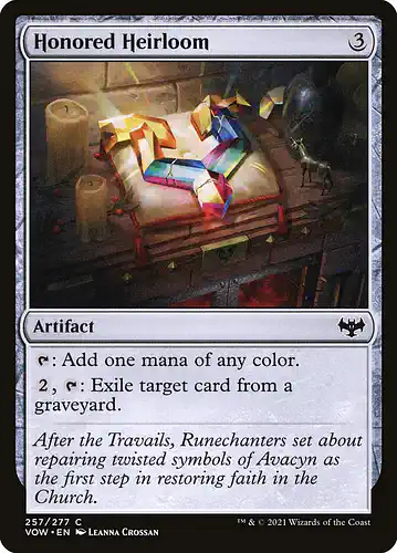 Honored Heirloom - vow Spoiler