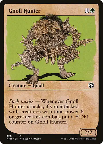 Gnoll Hunter - afr Spoiler