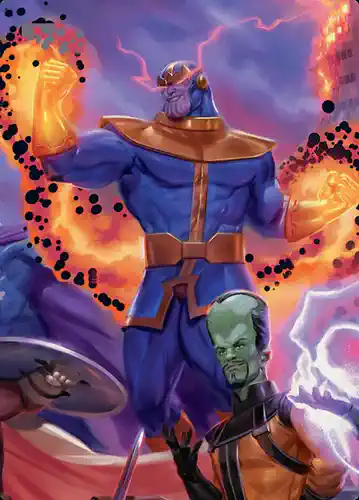 Thanos, Death's Consort - msh Spoiler