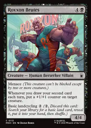 Roxxon Brutes - msh Spoiler