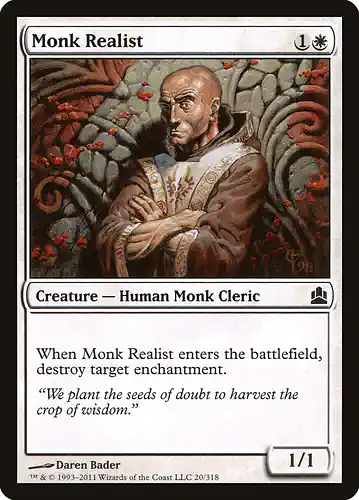 Monk Realist - cmd Spoiler