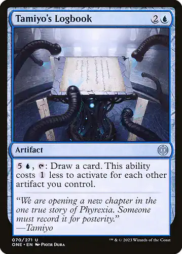 Tamiyo's Logbook - one Spoiler