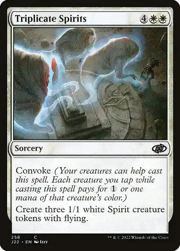 Triplicate Spirits - j22 Spoiler