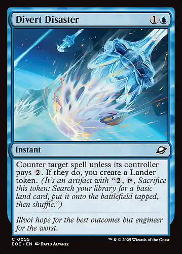Divert Disaster - eoe Spoiler
