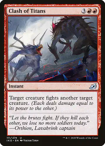 Clash of Titans - iko Spoiler
