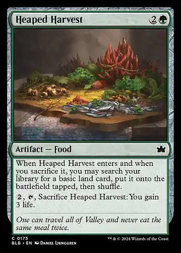 Heaped Harvest - blb Spoiler