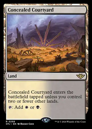 Concealed Courtyard - otj Spoiler
